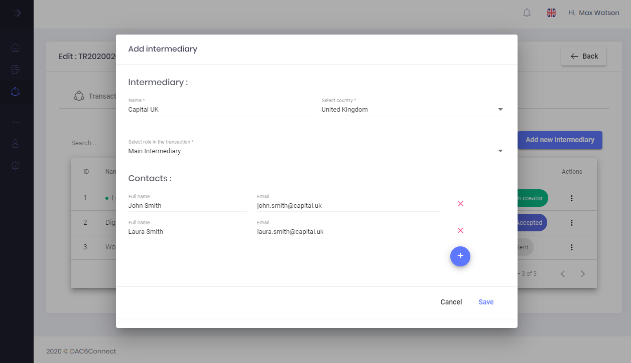 Define & Invite Intermediaries